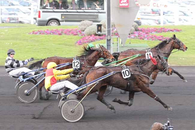 Arrivée quinté pmu PRIX D'AVENCHES (PRIX PARIS-TURF) à PARIS-VINCENNES