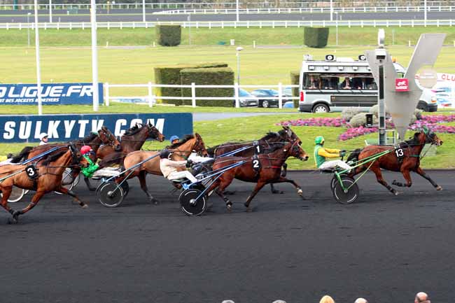 Arrivée quinté pmu PRIX DE MAUREPAS à PARIS-VINCENNES