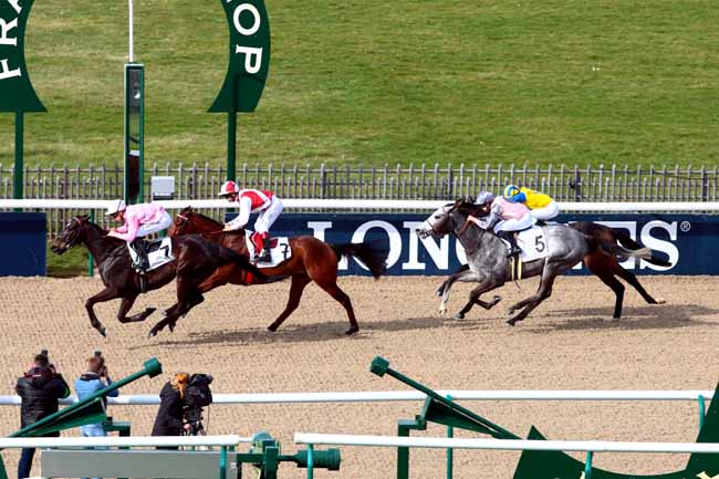 Arrivée quinté pmu PRIX D'ALIX à CHANTILLY