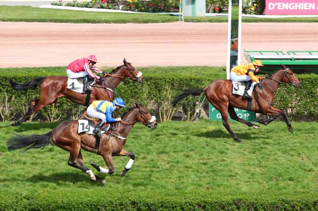 Arrivée quinté pmu PRIX ORVILLIERS (PELOTON A) à ENGHIEN