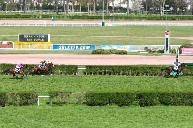 Arrivée quinté pmu PRIX ORVILLIERS  (PELOTON B) à ENGHIEN