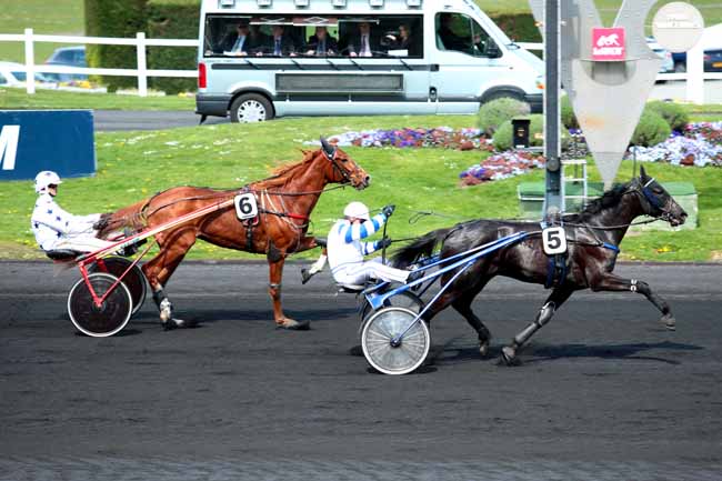 Arrivée quinté pmu PRIX DE SAINTES à PARIS-VINCENNES
