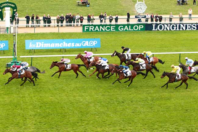 Arrivée quinté pmu PRIX DU PARC ROYAL à LONGCHAMP