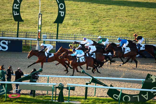 Arrivée quinté pmu PRIX DU POTEAU NEUF à CHANTILLY
