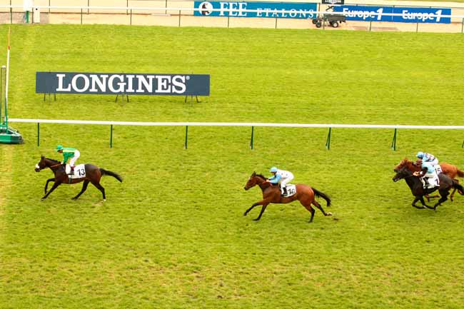 Arrivée quinté pmu PRIX DU PARC MONCEAU à LONGCHAMP