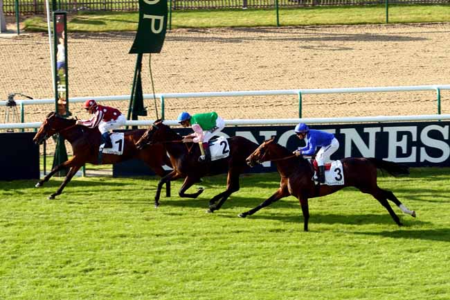 Arrivée quinté pmu PRIX PAUL DE MOUSSAC à CHANTILLY