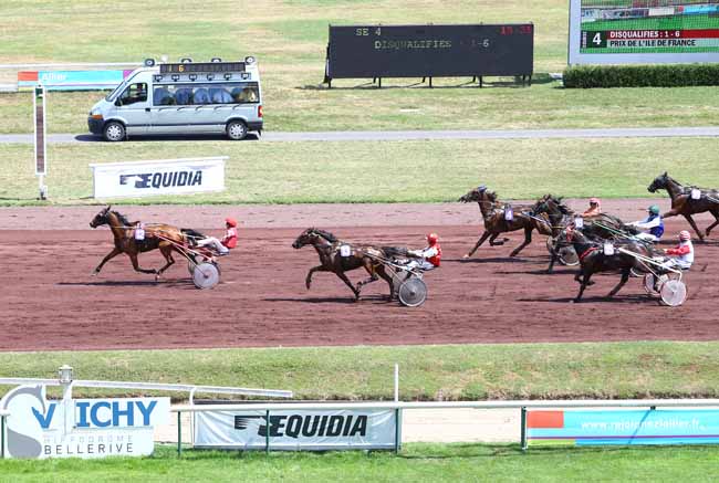Arrivée quinté pmu PRIX DE L'ILE DE FRANCE à VICHY