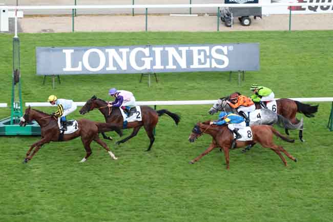 Arrivée quinté pmu PRIX DU PARC AUX DAIMS à LONGCHAMP