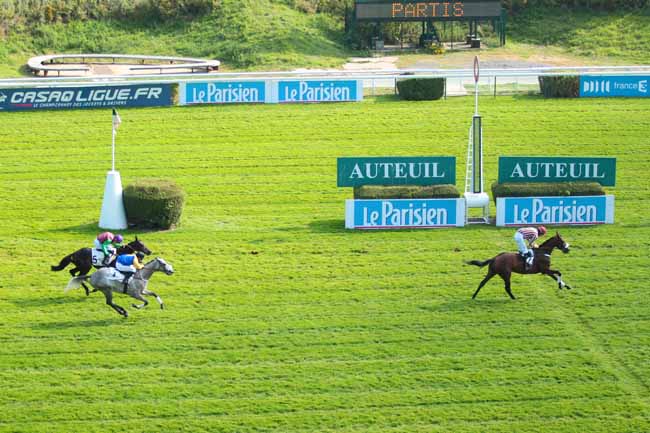 Photo d'arrivée de la course pmu PRIX NOIRO à AUTEUIL le Dimanche 11 octobre 2015