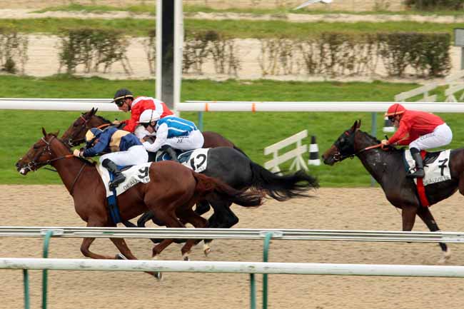 Photo d'arrivée de la course pmu PRIX FIRST WALTZ à DEAUVILLE le Lundi 19 octobre 2015
