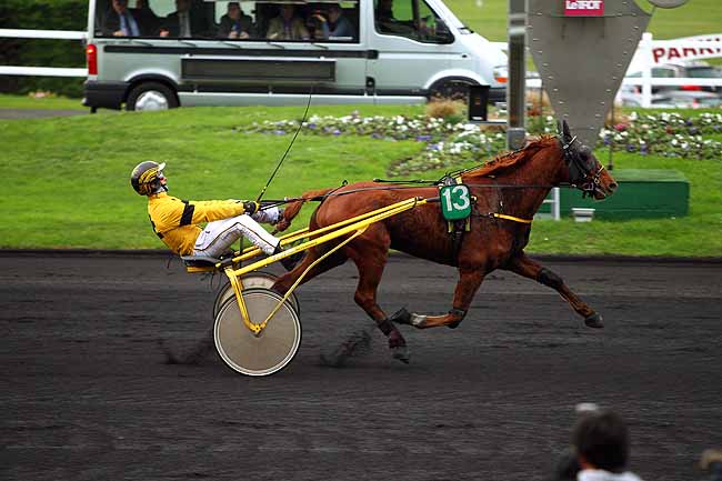 Photo d'arrivée de la course pmu PRIX DE LA DROME (GR B) à PARIS-VINCENNES le Jeudi 10 décembre 2015
