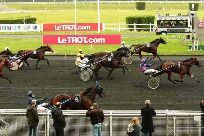 Photo d'arrivée de la course pmu PRIX DE PIERREFONDS à PARIS-VINCENNES le Vendredi 25 décembre 2015