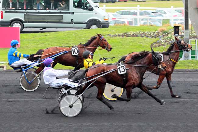 Photo d'arrivée de la course pmu PRIX DU LION D'ANGERS à PARIS-VINCENNES le Dimanche 24 janvier 2016