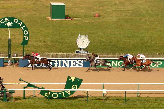 Photo d'arrivée de la course pmu PRIX DU BOIS DE PRECY à CHANTILLY le Jeudi 25 février 2016