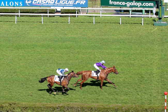 Photo d'arrivée de la course pmu PRIX DE LA PORTE DE MADRID à SAINT-CLOUD le Lundi 28 mars 2016