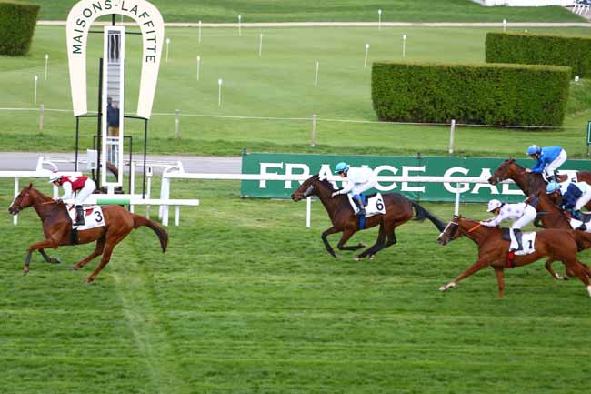 Photo d'arrivée de la course pmu PRIX DE LA CLEMENTERIE à MAISONS-LAFFITTE le Mercredi 13 avril 2016