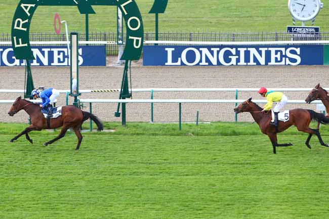 Photo d'arrivée de la course pmu PRIX NOAILLES à CHANTILLY le Mercredi 20 avril 2016