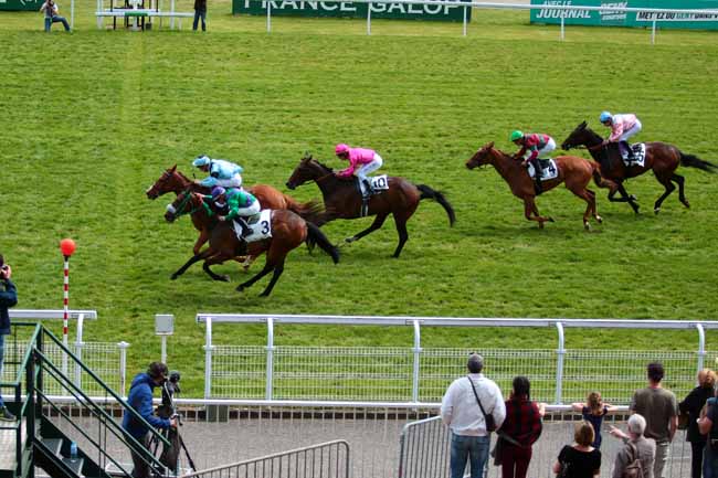 Photo d'arrivée de la course pmu PRIX MY LOVE à MAISONS-LAFFITTE le Samedi 7 mai 2016