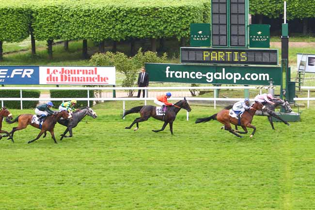 Photo d'arrivée de la course pmu PRIX DE JARDY à SAINT-CLOUD le Mercredi 11 mai 2016