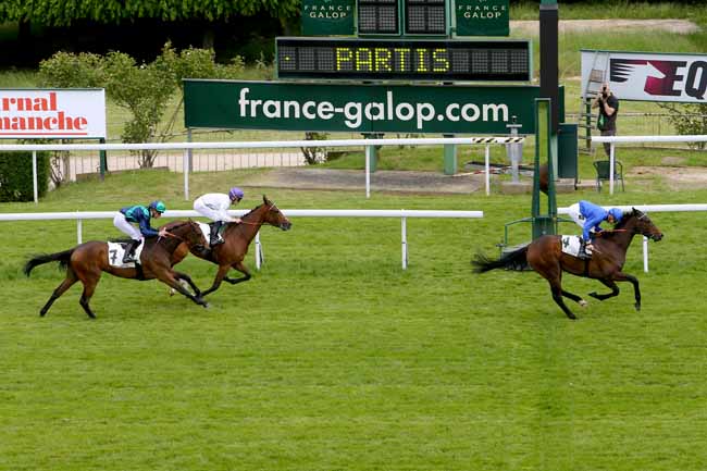 Photo d'arrivée de la course pmu PRIX BARNEVELDT à SAINT-CLOUD le Mercredi 18 mai 2016