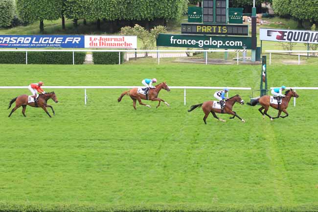 Photo d'arrivée de la course pmu PRIX DE BOUGIVAL à SAINT-CLOUD le Vendredi 3 juin 2016