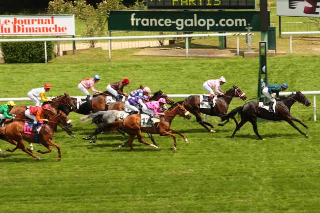 Photo d'arrivée de la course pmu PRIX DES LANDES à SAINT-CLOUD le Mardi 7 juin 2016