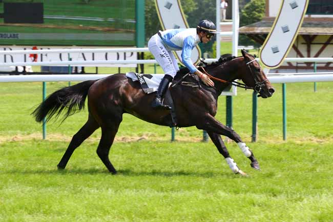 Photo d'arrivée de la course pmu PRIX ASTROLABE (SECOND PELOTON) à COMPIEGNE le Mardi 7 juin 2016