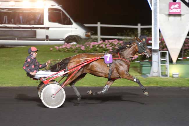 Photo d'arrivée de la course pmu PRIX ROSALIA à PARIS-VINCENNES le Mardi 14 juin 2016