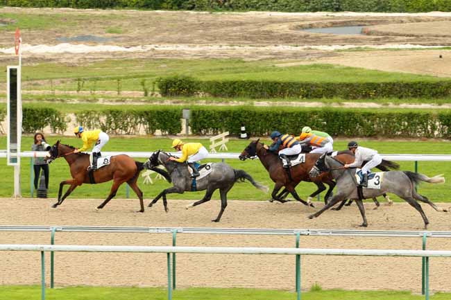Photo d'arrivée de la course pmu PRIX DE BRETIGNY à DEAUVILLE le Vendredi 17 juin 2016
