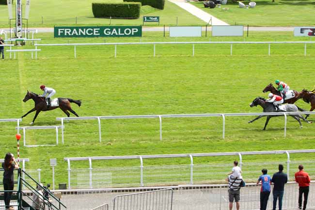 Photo d'arrivée de la course pmu PRIX PRINCE BIO à MAISONS-LAFFITTE le Mercredi 29 juin 2016