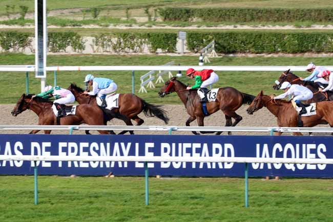 Photo d'arrivée de la course pmu PRIX DU CAP D'ANTIFER à DEAUVILLE le Dimanche 14 août 2016