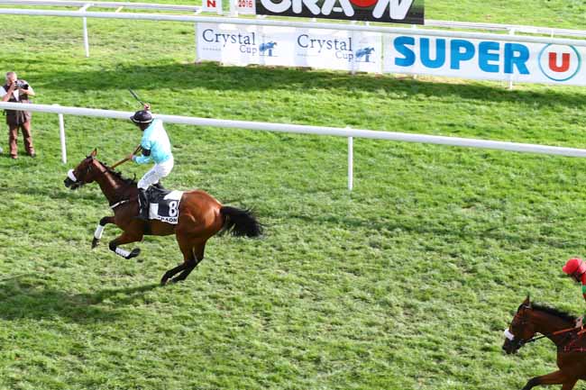 Photo d'arrivée de la course pmu PRIX CLAUDE ROUGET à CRAON le Dimanche 4 septembre 2016