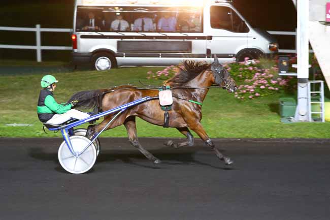 Photo d'arrivée de la course pmu PRIX MAGDALENA à PARIS-VINCENNES le Vendredi 9 septembre 2016