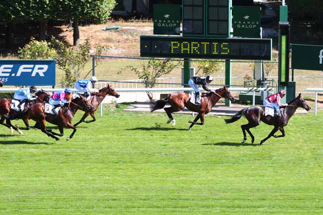 Photo d'arrivée de la course pmu PRIX SOURBIER à SAINT-CLOUD le Vendredi 9 septembre 2016