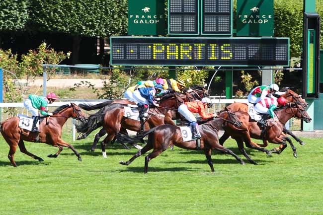 Photo d'arrivée de la course pmu PRIX DE VELIZY à SAINT-CLOUD le Vendredi 9 septembre 2016