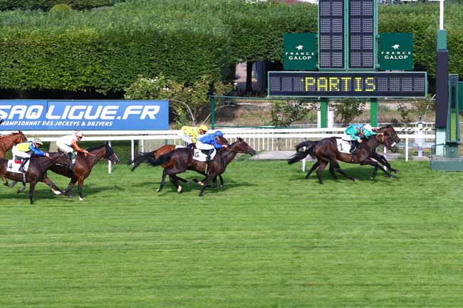 Photo d'arrivée de la course pmu PRIX JOUBERT à SAINT-CLOUD le Mercredi 14 septembre 2016