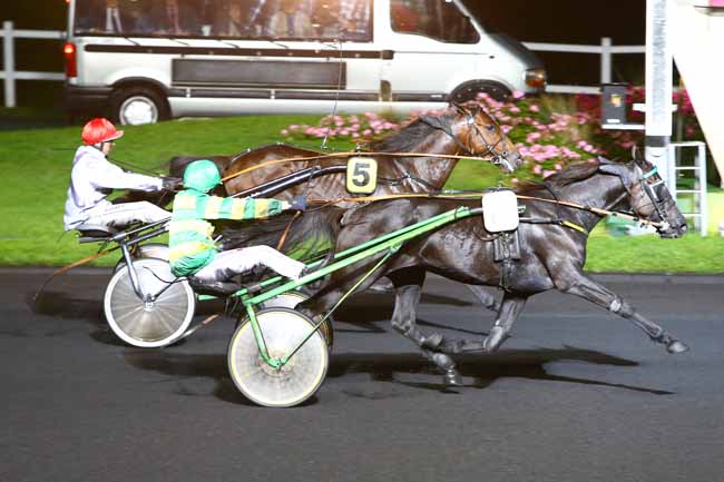 Photo d'arrivée de la course pmu PRIX FELICITAS à PARIS-VINCENNES le Vendredi 30 septembre 2016