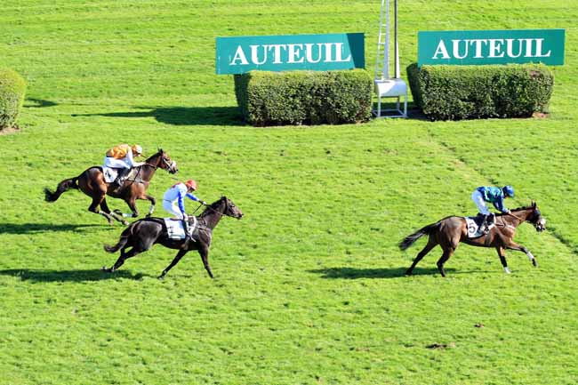 Photo d'arrivée de la course pmu PRIX DE BAGATELLE à AUTEUIL le Mardi 4 octobre 2016