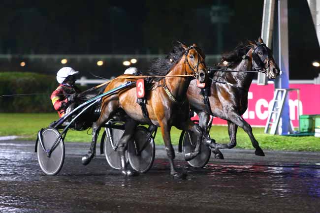 Photo d'arrivée de la course pmu GRAND PRIX DE L'U.E.T. à PARIS-VINCENNES le Vendredi 14 octobre 2016