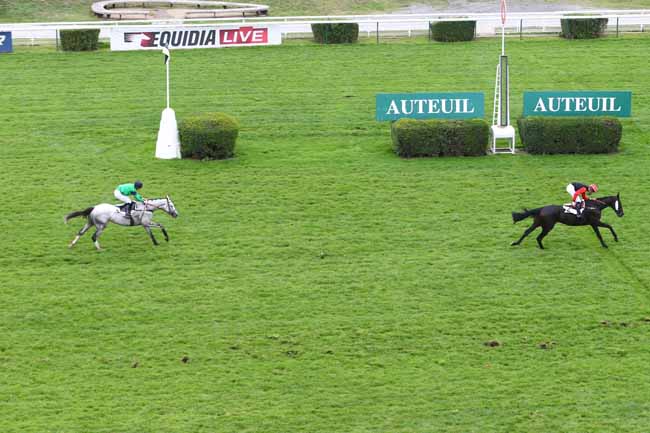 Photo d'arrivée de la course pmu PRIX FERDINAND RIANT à AUTEUIL le Vendredi 28 octobre 2016