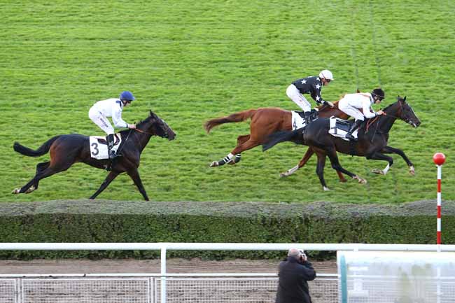 Photo d'arrivée de la course pmu PRIX DE CHAVILLE à SAINT-CLOUD le Dimanche 30 octobre 2016