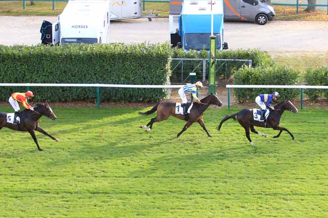 Photo d'arrivée de la course pmu PRIX DES VENEURS à CHANTILLY le Jeudi 3 novembre 2016