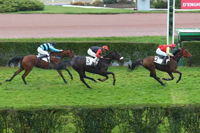Photo d'arrivée de la course pmu PRIX LA FREGATE à ENGHIEN le Lundi 7 novembre 2016
