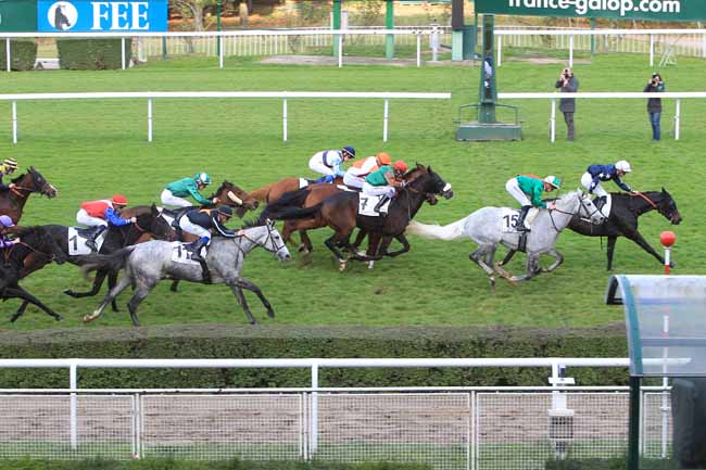 Photo d'arrivée de la course pmu PRIX DE LAMARQUE à SAINT-CLOUD le Mardi 8 novembre 2016
