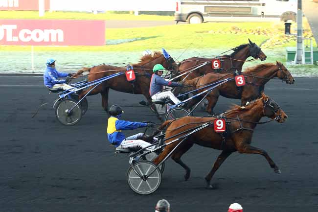Photo d'arrivée de la course pmu PRIX D'ANGLES à PARIS-VINCENNES le Jeudi 1 décembre 2016