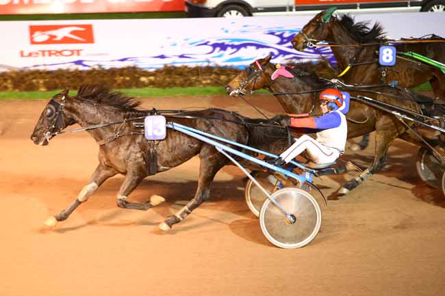 Photo d'arrivée de la course pmu PRIX DES ORTIES à CABOURG le Jeudi 22 décembre 2016