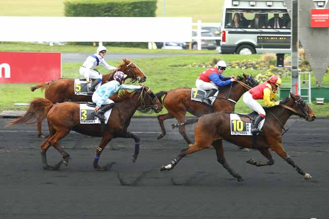 Photo d'arrivée de la course pmu PRIX DE POLIGNY à PARIS-VINCENNES le Mardi 3 janvier 2017