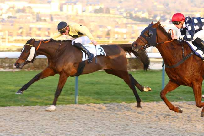 Photo d'arrivée de la course pmu PRIX DE BRAUDIERE à DEAUVILLE le Jeudi 5 janvier 2017