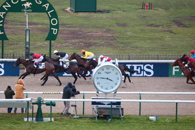 Photo d'arrivée de la course pmu PRIX DE BORAN à CHANTILLY le Lundi 16 janvier 2017