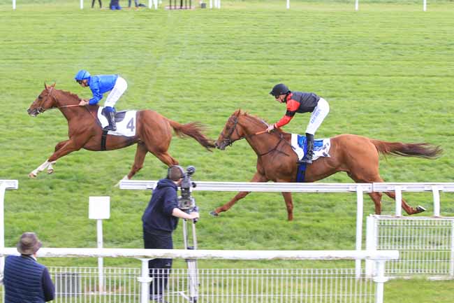 Photo d'arrivée de la course pmu PRIX JACQUES LAFFITTE à MAISONS-LAFFITTE le Lundi 10 avril 2017